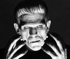Frankenstein v bondím kabátě na stanici Showtime