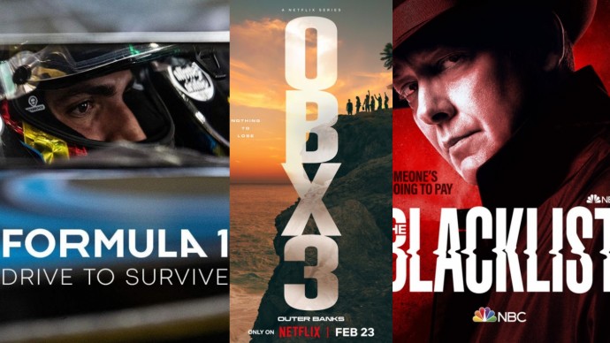 Týden v obraze: The Blacklist, Outer Banks a Formula 1