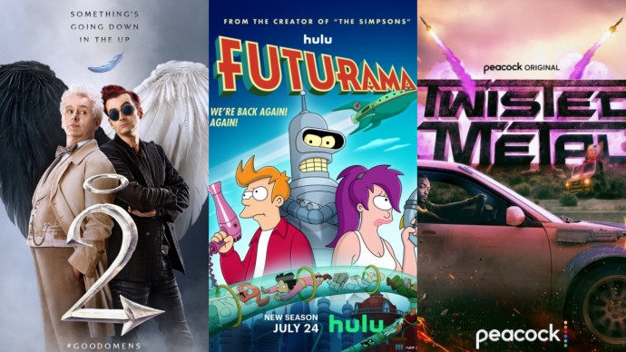Týden v obraze: Futurama, Good Omens a další