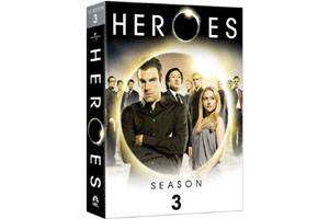 3. řada Hereos na DVD a Blu-ray