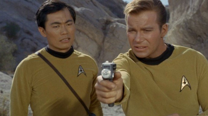 Shatner a Takei